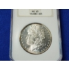 Image 2 : Beaituful, Nice Luster 1881-O Morgan Silver Dollar NGC MS 63