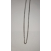 Image 5 : 10K White Gold 24" Rogers & Hollands Ashcroft & Oak Palm-Link Necklace - Weight: 7.0g