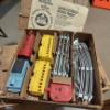 Image 2 : Trains - Antique "Schilling" Electric Train Set In Original Box - Yes Box is Rough But Its All There