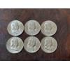 Image 1 : 1963-D Brilliant Uncirculated Franklin Half Dollars - $3 Face Value