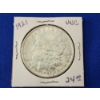 Image 1 : 1921 UNC  90% Silver Morgan Dollar