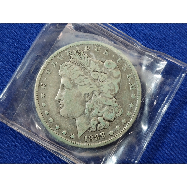 1888-O 90% Silver Morgan Dollar 