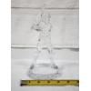 Image 9 : BEAUTIFUL Waterford Crystal Baseball Player Statue Standing Nearly 9 Inches Tall