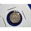 Image 2 : United States 1852 Trime Three Cent Piece - 90% Silver