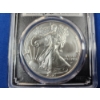 Image 6 : 2021 PCGS MS 70 Silver Eagle FDOP Type 2 - 1oz Fine Silver - Signed by Emily Damstra