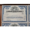 Image 2 : Lot of Four 1960's International Telephone & Telegraph Corporation 100 Shares Stock Certificates 