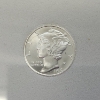 Image 2 : 1916-D Mercury Dime Design .999 Fine Silver Medallion Matte Graded by IGS MS70