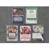 Image 5 : Five Assorted NUMBERED /249 Football Trading Cards Including Rookies, Foils & Different Colors!