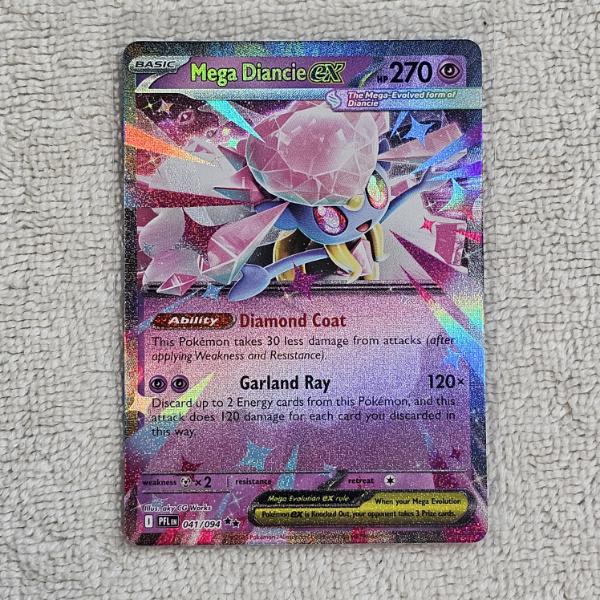 Mega Diancie ex 041/094 Holo Ultra Rare Pokémon Trading Card