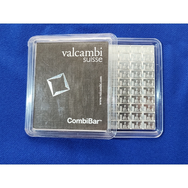 100g Valcambi .999 Fine Silver CombiBar (100 x1g) in Sealed Package