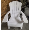 Image 1 : New In Box Keter All Weather Rocking Adirondack Chair In White 39.8'' H x 36.2 W x 31.9 D