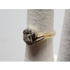 Image 5 : STUNNING Diamond & 14K Gold Ring ~ Size 6.5 ~ Weighing 5.1 Grams 