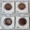 Image 8 : 2 Binder Pages Filled with Assorted World Coins: England, G.Britain & British Caribbean Territories