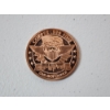Image 2 : COVID-19 Molecule Copper Round - 1 AVDP oz .999 Fine Copper
