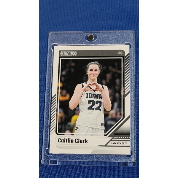 2024 Panini/DonRuss Caitlin Clark Collection Basketball Insert Set #11 Iowa Hawkeyes Card