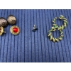 Image 6 : Large Lot of Earrings - Costume Jewelry - Beautiful Pieces - Leaf Earrings - Buttons - Frog Earrings