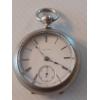 Image 1 : Vintage Illinois "SilverOre" Case Pocket Watch As Shown - See Detailed Photos