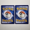 Image 2 : Two Snorlax 77/124 NON Holo Rare Vintage Pokemon Trading Cards 