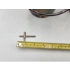 Image 11 : 3 Silver-Plated Pieces: Engraved Bucket, Creamer/Small Coffee Pot, & Cross Pendant TW: 2.0lbs