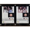 Image 2 : 2-Card Set of LeBron James & Carmelo Anthony Upper Deck Rivals Cards - #27 & #30