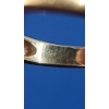 Image 4 : Women's 14K Gold Ring With Blue & White Stones -Size 8 - Weight: 3.6g