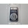 Image 1 : One Troy Ounce AMPEX .999 Fine Silver Bar Featuring American Eagle Design
