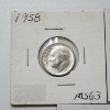 Image 2 : x10 Assorted Years United States 90% Silver Mercury & Roosevelt Dimes - Face Value: $1.00