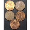 Image 1 : Possible Rotated Die Lincoln Cents - 1973-D, 1974, 1986, 1989  - Face Value: $0.05