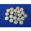 Image 1 : Assorted Years 90% Silver Roosevelt and Mercury Dimes - Face Value: $2.00