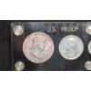 Image 2 : 1960 Silver Proof Coin Set In Acrylic Holder - Silver Face Value: $0.85