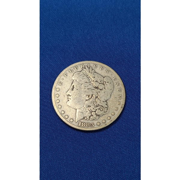 1883 Morgan Silver Dollar - 90% Silver - Encapsulated 