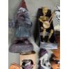 Image 4 : Large Halloween Decor Collection Including Ceramic Pumpkins & Ghosts, Animated Skeletons, Yard Signs