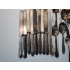 Image 10 : Huge Lot of Assorted Silverplated Flatware and Serving Utensils TW: 7.0lbs