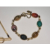 Image 3 : Vintage 12K 1/20 Gold Filled Forstner Tie-Bar/ Chain & Scarab 7" Bracelet With 12K Gold Fill - 18.3g