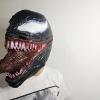 Image 2 : Marvel Venom Deluxe Latex Cosplay Costume Mask With Extended Tongue