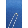 Image 2 : (2) 14K White Gold Necklaces (One Is Damaged) - Total Weight: 7.1g