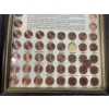Image 3 : Lincoln Memorial Penny Collection 50 States - Framed - Approx. 10inx12in
