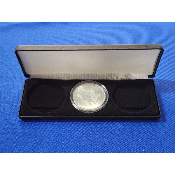 1921 90% Silver Morgan Dollar - Comes With Littleton Coin Co. 3-Coin Display