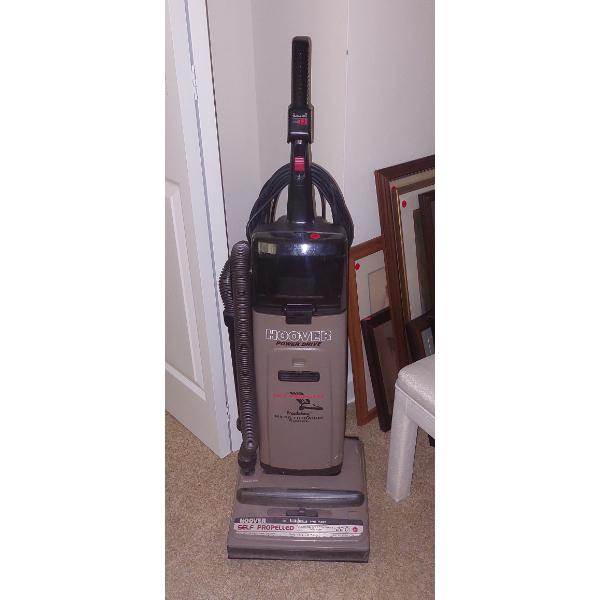 ExcellentWorking Hoover Power Drive Self Propelled Upright Vacuum Cleaner As Shown