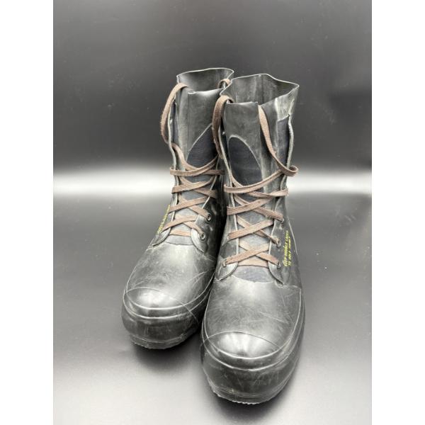 U.S. Military "Mickey-Mouse" Boots - Black Vulcanized Rubber - with Specialized air-pressure valves 