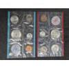 Image 2 : U.S. 90% SILVER COINS - TWO - 1964 (P & D) J F Kennedy 90% Silver Mint Sets  $1.70 Face Value