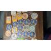 Image 3 : (56) Assorted German Beer Coasters & (3) Beer Logo Stickers