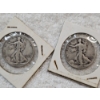 Image 1 : 90% Silver United States Half-Dollar Assortment (Walking Liberty) - AFV: $1.00