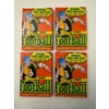 Image 1 : 4 - Unopened 1990 Topps Wax Packs of Football Cards - 15 Cards Per Pack - Mint Condition