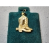 Image 2 : 14K Yellow Gold Cowboy Boots Pendant TW: 0.8g