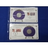 Image 1 : 1883 Morgan Silver Dollar and 1923 Peace Silver Dollar w/ Stamps - Postal Commemorative Society