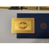 Image 6 : x5 Assorted Marvel Superheroes 999999 24K Gold Foil Banknotes Set w/ CoA
