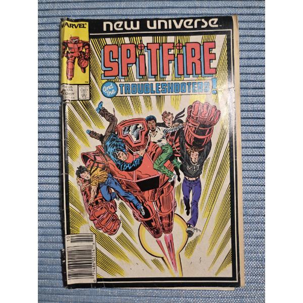 Marvel 1 Oct. Spitfire Comic In Good Condition