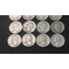 Image 4 : Assorted Years/Mints 90% Silver Barber, Standing Liberty & Washington Quarters - Face Value: $5.00
