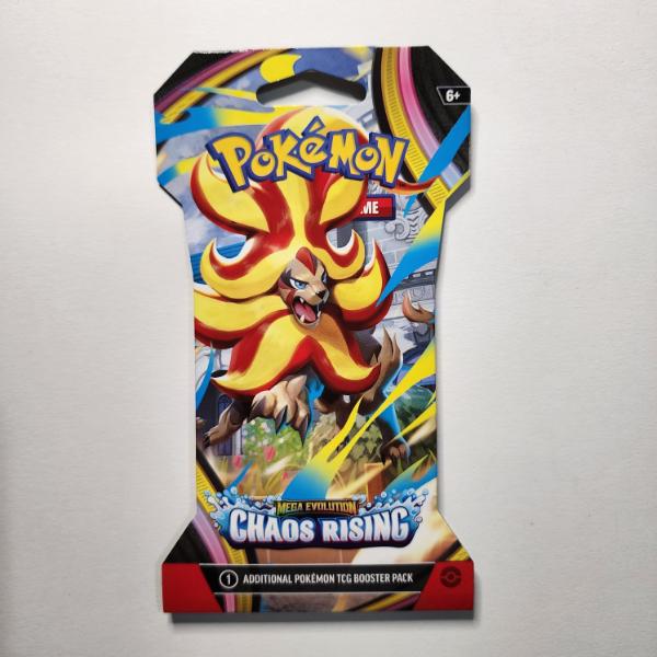 SEALED Pokemon Mega Evolution Chaos Rising Booster Pack 